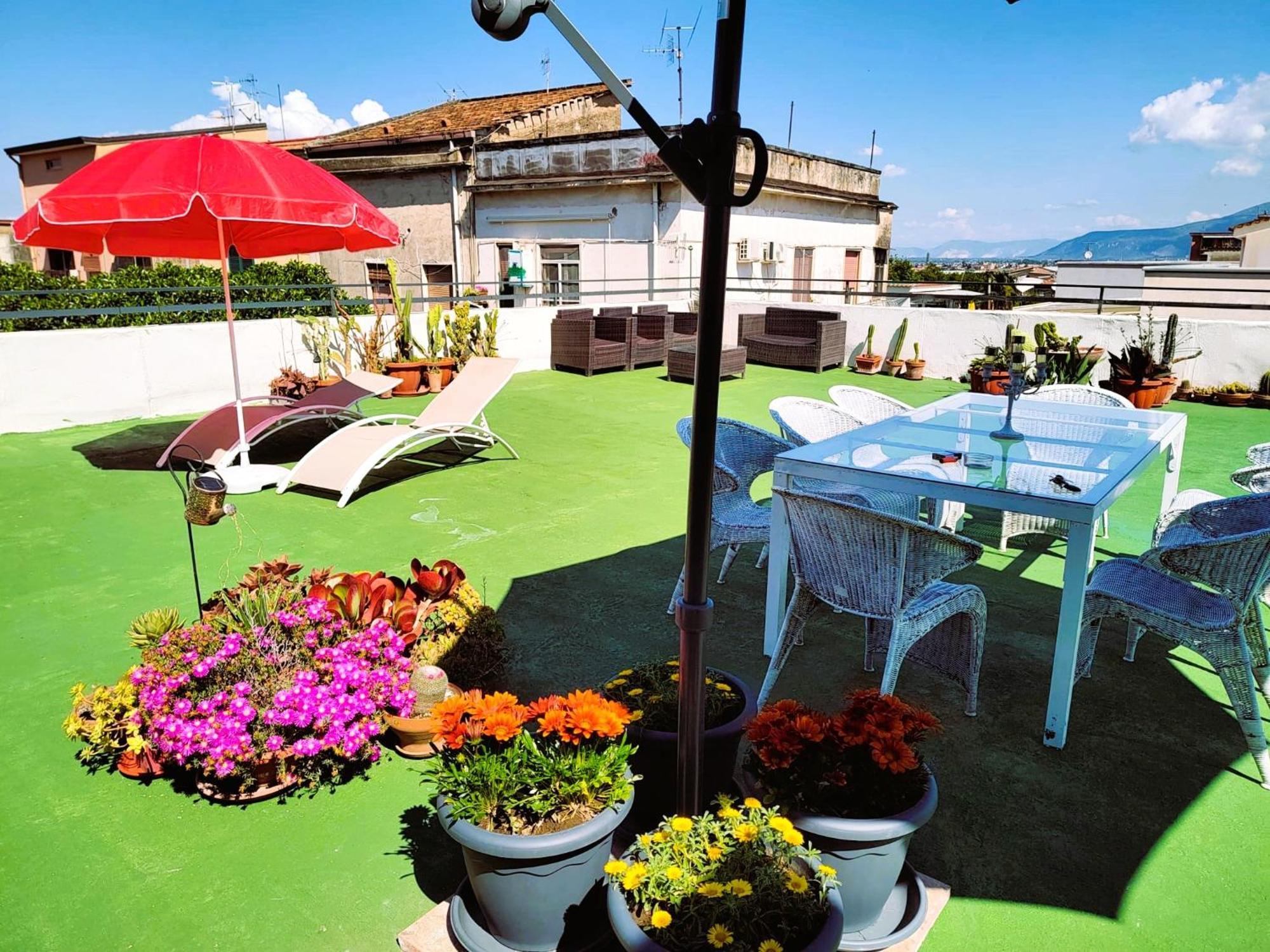 Palazzo Di Donna Panoramic Terraces And Private Parking Strategic To Amalfi Coast, Pompei, Napoli Vila Sant'Egidio del Monte Albino Exterior foto