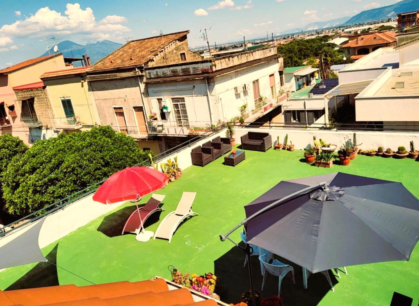 Palazzo Di Donna Panoramic Terraces And Private Parking Strategic To Amalfi Coast, Pompei, Napoli Vila Sant'Egidio del Monte Albino Exterior foto