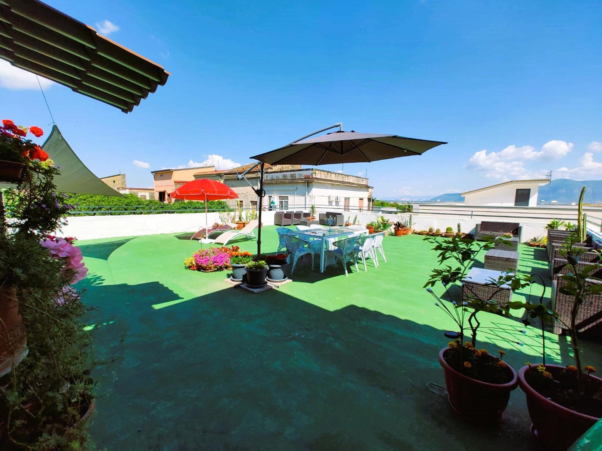 Palazzo Di Donna Panoramic Terraces And Private Parking Strategic To Amalfi Coast, Pompei, Napoli Vila Sant'Egidio del Monte Albino Exterior foto